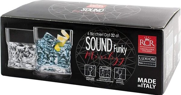 RCR FUNKY POHÁR 320ML 6 KS