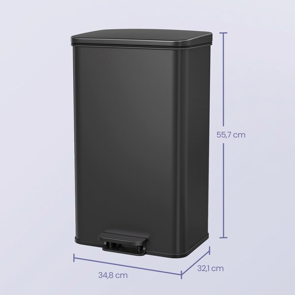 KÔŠ NA ODPADKY 40 l - Online Only bytové doplnky, Online Only