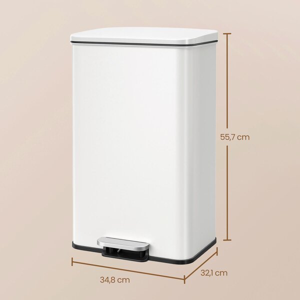 KÔŠ NA ODPADKY 40 l - Online Only bytové doplnky, Online Only