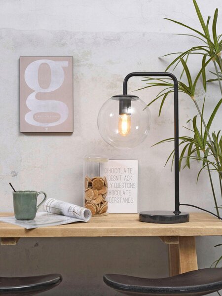 STOLNÁ LAMPA, nástenný stmievač, 32/20/53 cm It's about Romi - Online Only bytové doplnky, Online Only