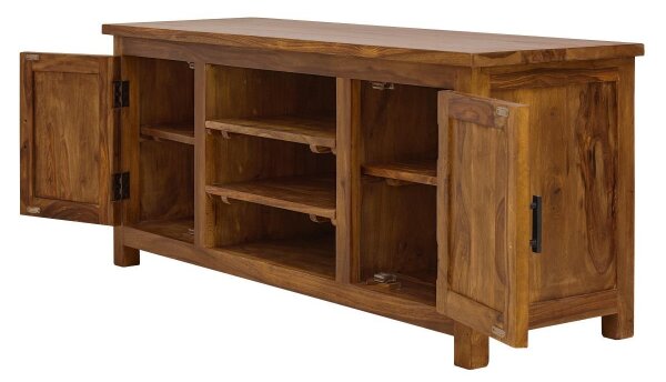 TV stolík Rami 150x60x45 indický masív palisander