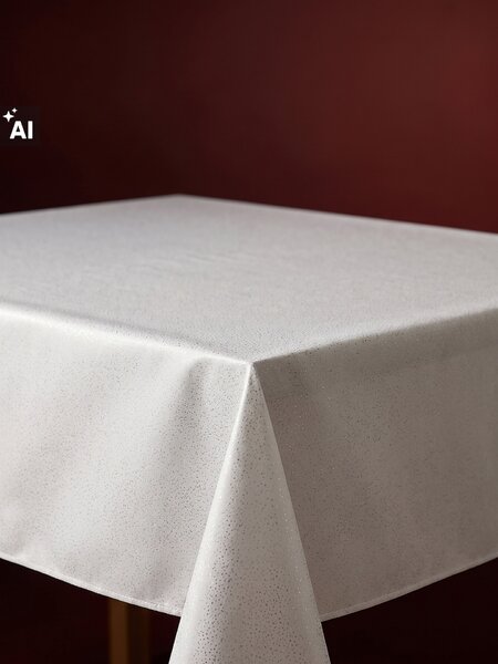 Sinsay - Obrus so striebornými detailmi - biela