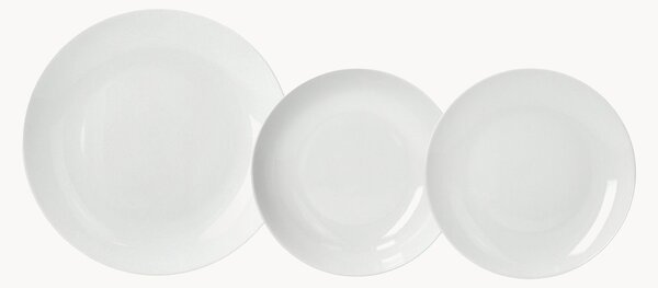 Porcelánová súprava riadu Metropolis, 6 osôb, 18 ks