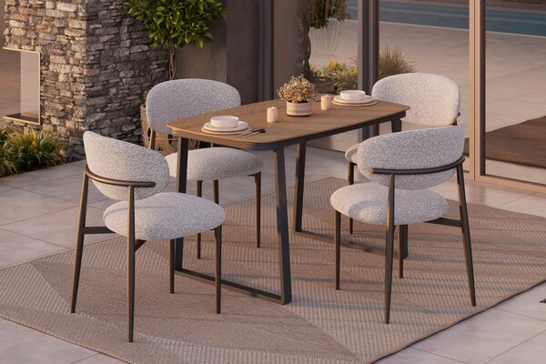 ZÁHRADNÝ STÔL, kov, plast, 120/74/70 cm Ambia Garden - Online Only záhrada, Online Only