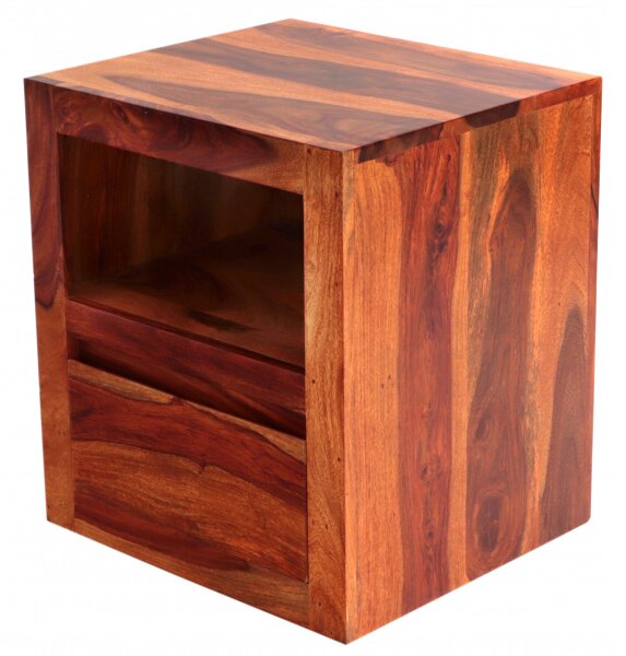 Nočný stolík 45x50x40 Gani z indického masívu palisander