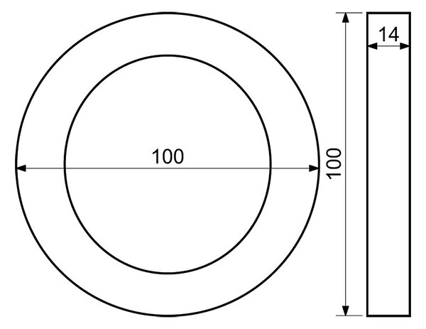 Domové čísla RICHTER 3D RN.100LV (HLINÍK), richter stříbná