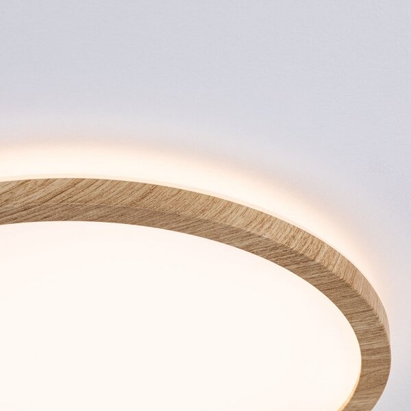 Stropné Lampa Paulmann, Atria Shine, Drevo, Pracovňa, Plast, Moderný