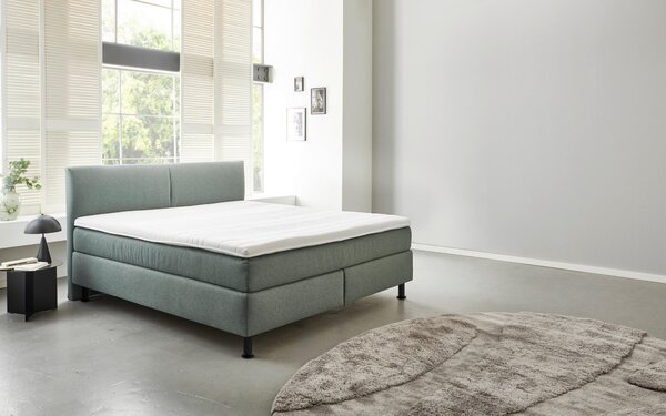 BOXSPRINGOVÁ POSTEĽ, 180/200 cm, svetlomodrá Beldomo - Sleep - Postele