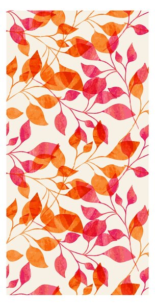 Tapeta - Hravý dekor listov