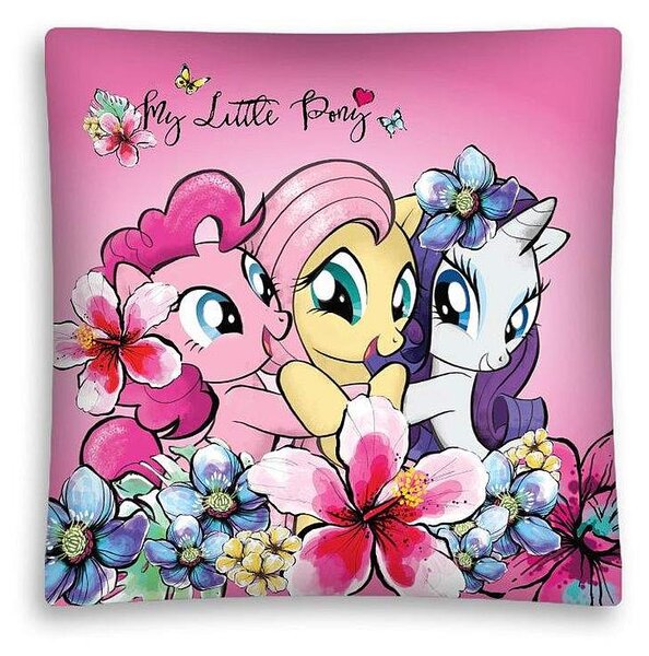 DETEXPOL Povlak na vankúšik My Little Pony Friendship Polyester 40/40 cm
