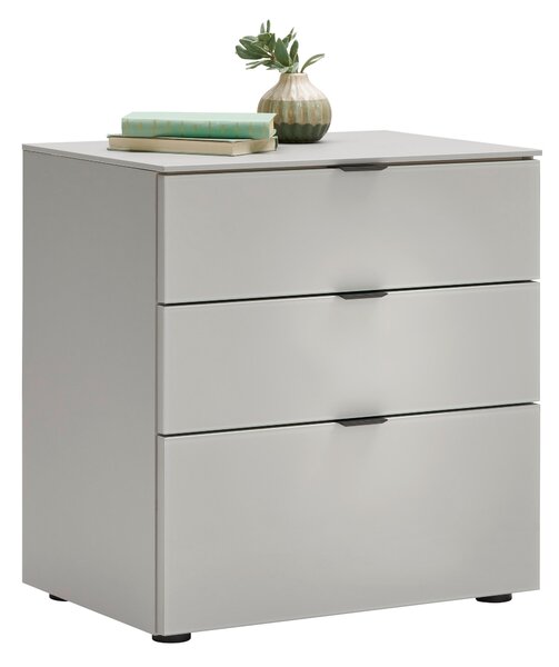 NOČNÝ STOLÍK, krémová, 58/62/40 cm Moderano - Spálňové sety