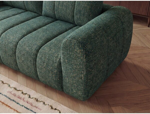 Tmavozelená pohovka 242 cm Nesty – Bobochic Paris