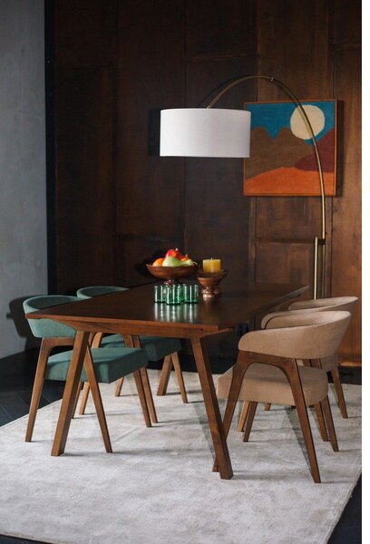 Jedálenský stôl s doskou v dekore jaseňového dreva 95x180 cm Adamello – Dutchbone