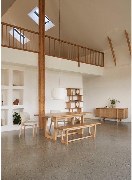 Rozkladací jedálenský stôl v dekore duba 95x180 cm Flow – Unique Furniture