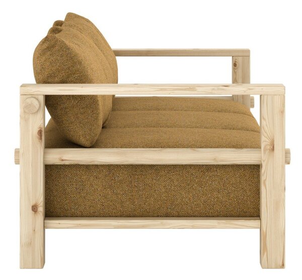 Okrovožltá pohovka 225 cm Bare – Karup