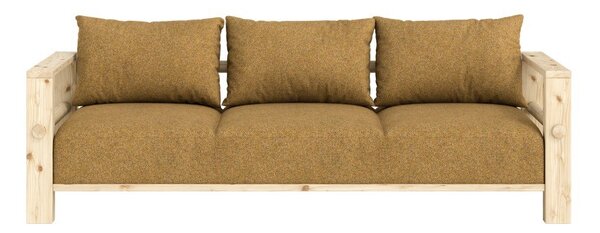 Okrovožltá pohovka 225 cm Bare – Karup