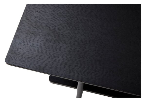 Čierny konferenčný stolík 55x110 cm Pensacola – Unique Furniture