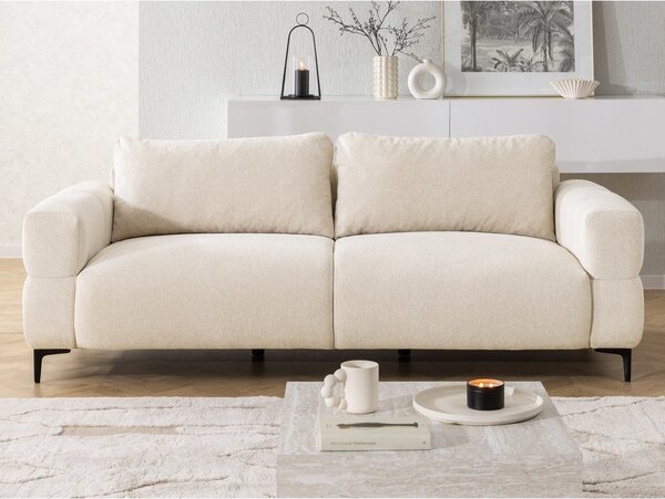Krémovobiela pohovka 217 cm Helio – Ropez