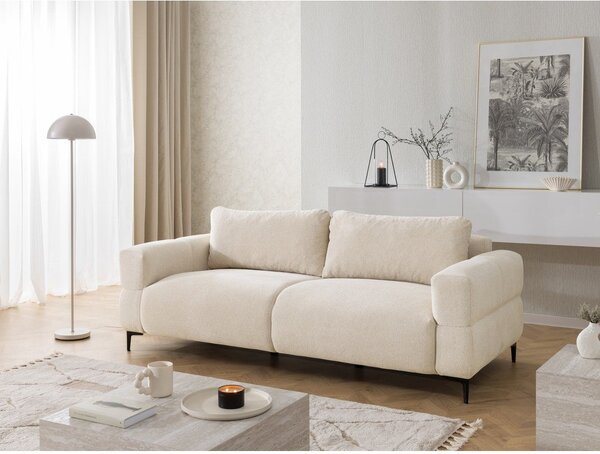 Krémovobiela pohovka 217 cm Helio – Ropez