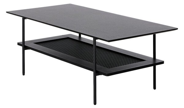 Čierny konferenčný stolík 55x110 cm Pensacola – Unique Furniture