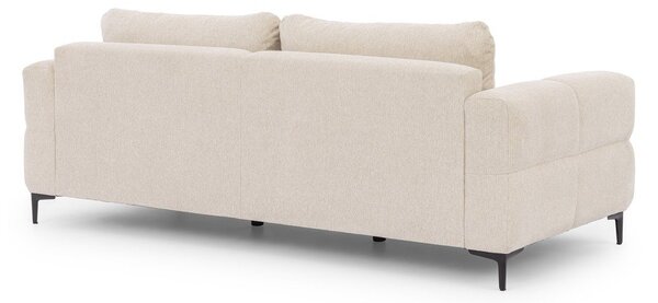 Krémovobiela pohovka 217 cm Helio – Ropez