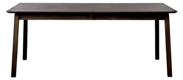 Rozkladací jedálenský stôl s prídavnou doskou v dekore duba 95x190 cm Bari – Unique Furniture
