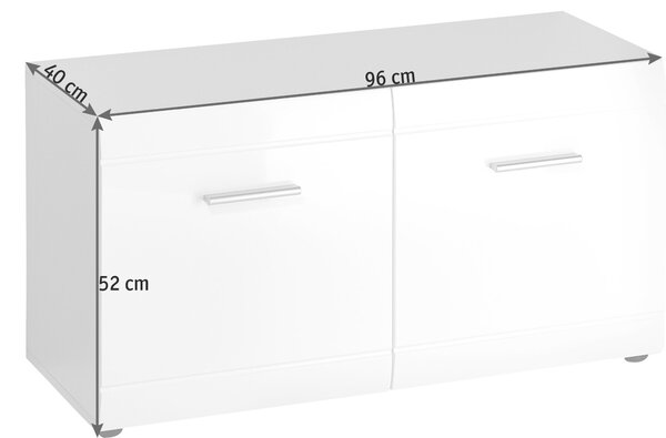 LAVICA DO PREDSIENE, 95,9/50,2/38,8 cm Xora - Skrine