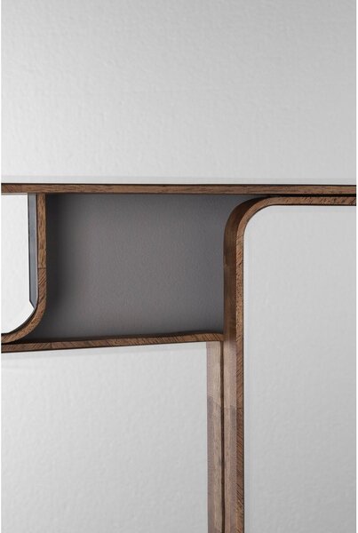 Nástenné zrkadlo s dreveným rámom 120x70 cm Cordelia – Dutchbone