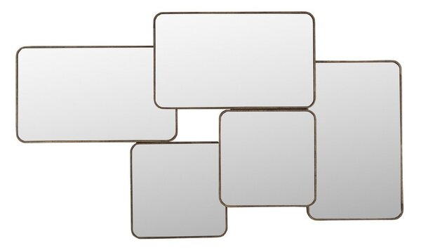 Nástenné zrkadlo s dreveným rámom 120x70 cm Cordelia – Dutchbone