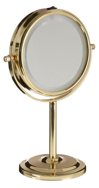 Kozmetické zrkadlo s osvetlením/zväčšovacie (zväčšenie 2x) ø 15 cm Cassini – Premier Housewares