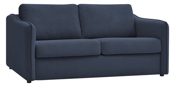 Tmavomodrá pohovka na každodenné spanie/rozkladacia 178 cm Lenny – Bobochic Paris