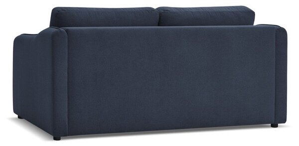 Tmavomodrá pohovka na každodenné spanie/rozkladacia 178 cm Lenny – Bobochic Paris