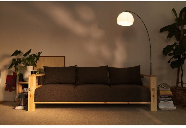 Tmavosivá pohovka 225 cm Bare – Karup