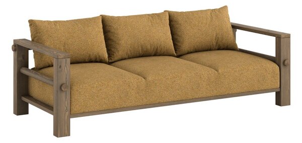 Okrovožltá pohovka 225 cm Bare – Karup