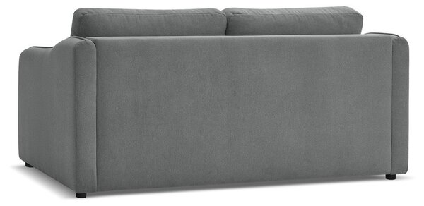 Tmavosivá pohovka na každodenné spanie/rozkladacia 178 cm Lenny – Bobochic Paris