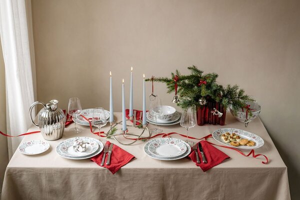 Porcelánový servírovací tanier Swedish Grace Winter 32 cm
