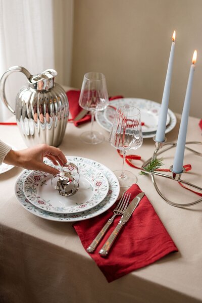 Porcelánový talnier Swedish Grace Winter Ø 27 cm