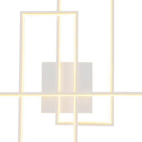 NÁSTENNÉ LED SVIETIDLO, 50/65/10 cm - Online Only bytové doplnky, Online Only