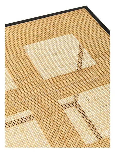 Ratanový konferenčný stolík v prírodnej farbe 60x60 cm Depok – Premier Housewares