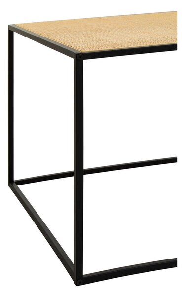 Ratanový konferenčný stolík v prírodnej farbe 60x60 cm Depok – Premier Housewares