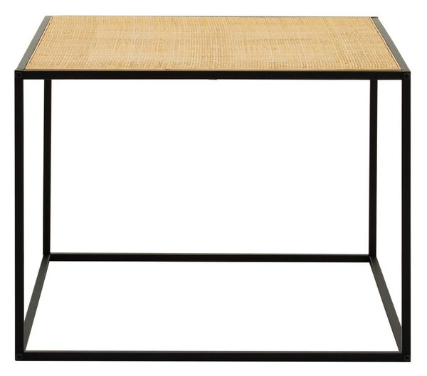 Ratanový konferenčný stolík v prírodnej farbe 60x60 cm Depok – Premier Housewares