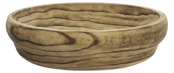 Drevená misa Dark Natural Ø 35 cm