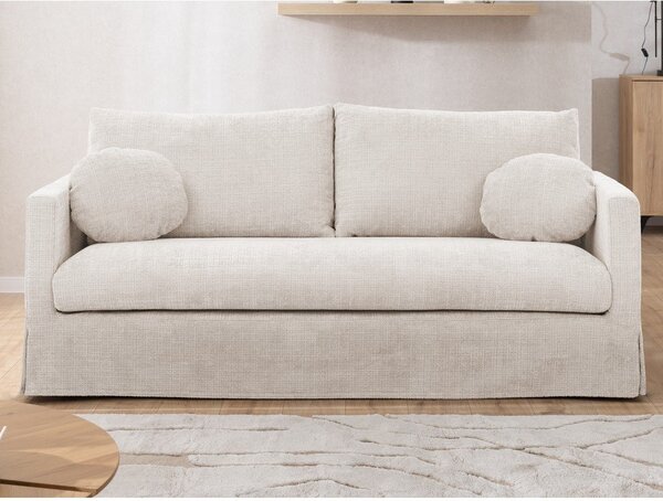 Krémovobiela pohovka 195 cm Paphos – Ropez