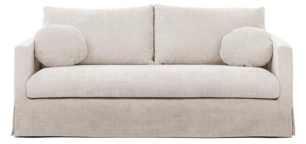 Krémovobiela pohovka 195 cm Paphos – Ropez