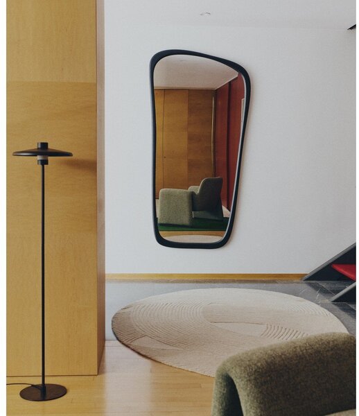 Nástenné zrkadlo s dreveným rámom 94,5x192 cm Alura – Kave Home
