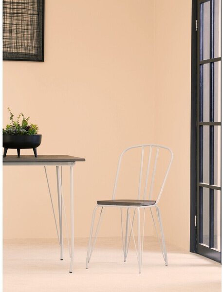 Jedálenský stôl z brestového dreva ø 80 cm District – Premier Housewares