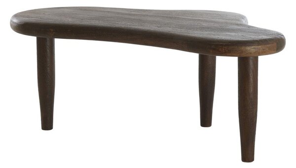 Konferenčný stolík z mangového dreva v tmavo prírodnej farbe 64x102 cm Canzo – Light & Living
