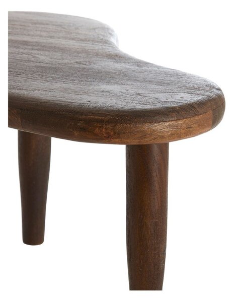 Konferenčný stolík z mangového dreva v tmavo prírodnej farbe 64x102 cm Canzo – Light & Living