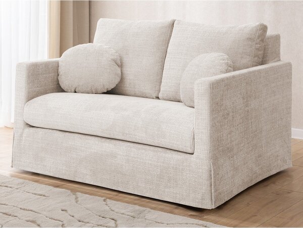 Krémovobiela pohovka 140 cm Paphos – Ropez