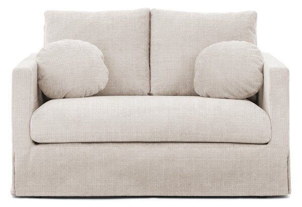 Krémovobiela pohovka 140 cm Paphos – Ropez